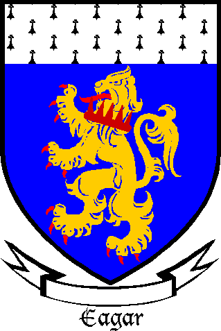 EAGAR family crest