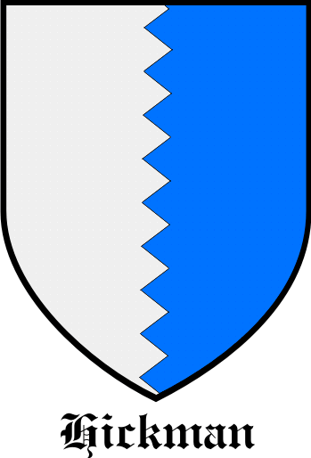 HICKMAN family crest