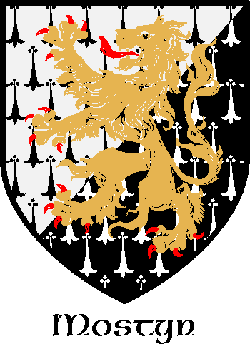 MOSTYN family crest