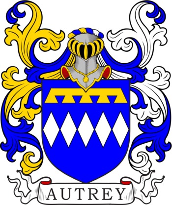 AUTREY family crest