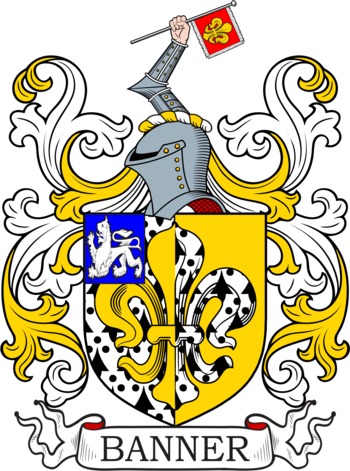 BANNER family crest