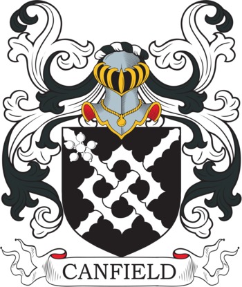 CANFIELD family crest