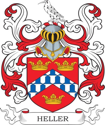 HELLER family crest