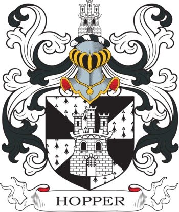 HOPPER family crest