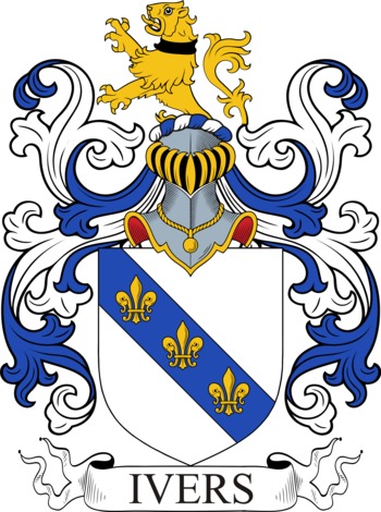 IVERS family crest