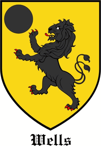 WELLS family crest